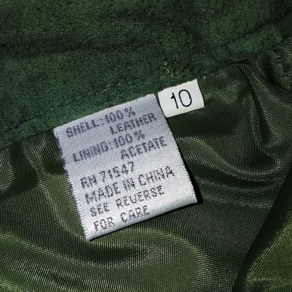 100% Leather Mini Skirt - Picture 4 of 4